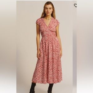 NWT Reformation. Alisa Love midi Dress perfect condition